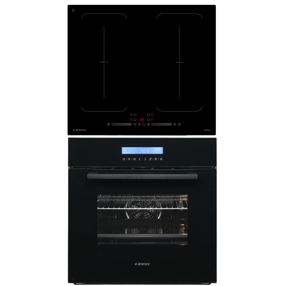 Pack Encastre Placa Indução e Forno Elétrico Jocel