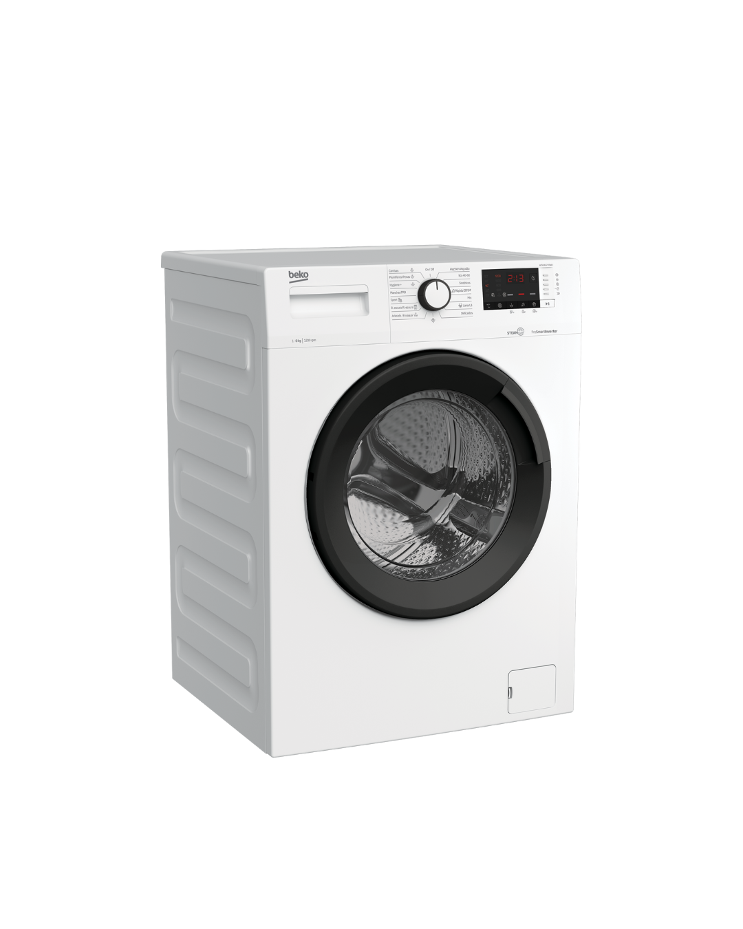 Máquina de Lavar Roupa Beko SteamCure 8kg 1200 rpm