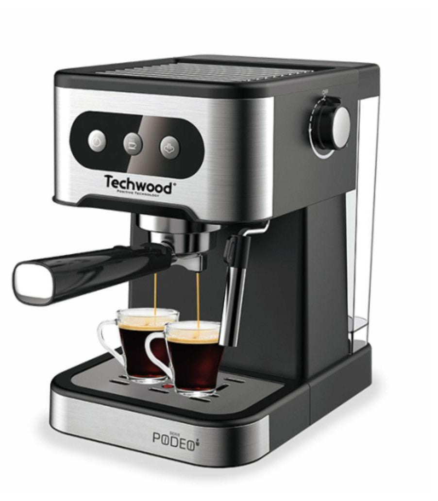 Máquina de Café Elétrica 1350W TECHWOOD